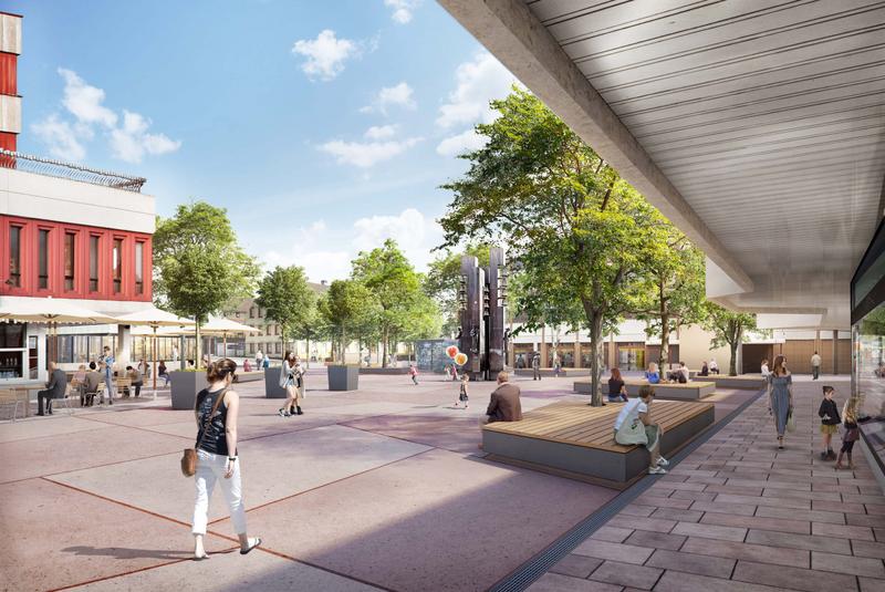 Visualisierung Marktplatz Visualisierung Marktplatz